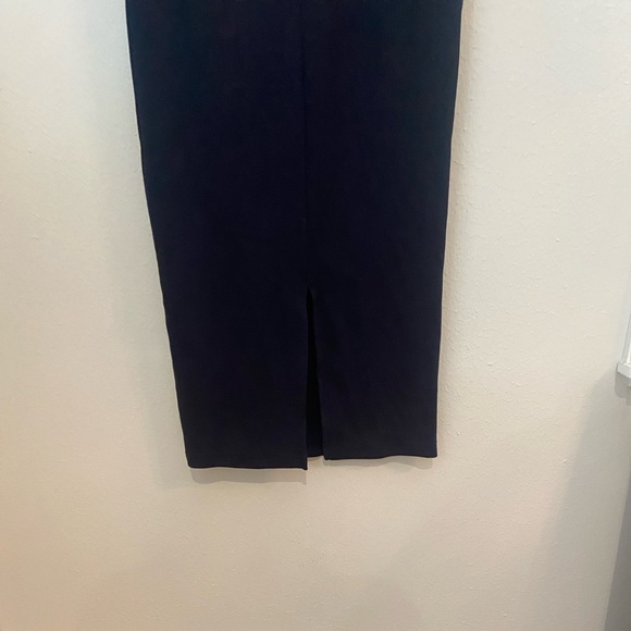 Veronica Beard Women's Jaxley Knit Midi Dress Bright Navy Blue size XS - Picture 6 of 8